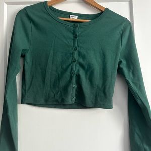 aritzia sunday best long sleeve shirt - medium